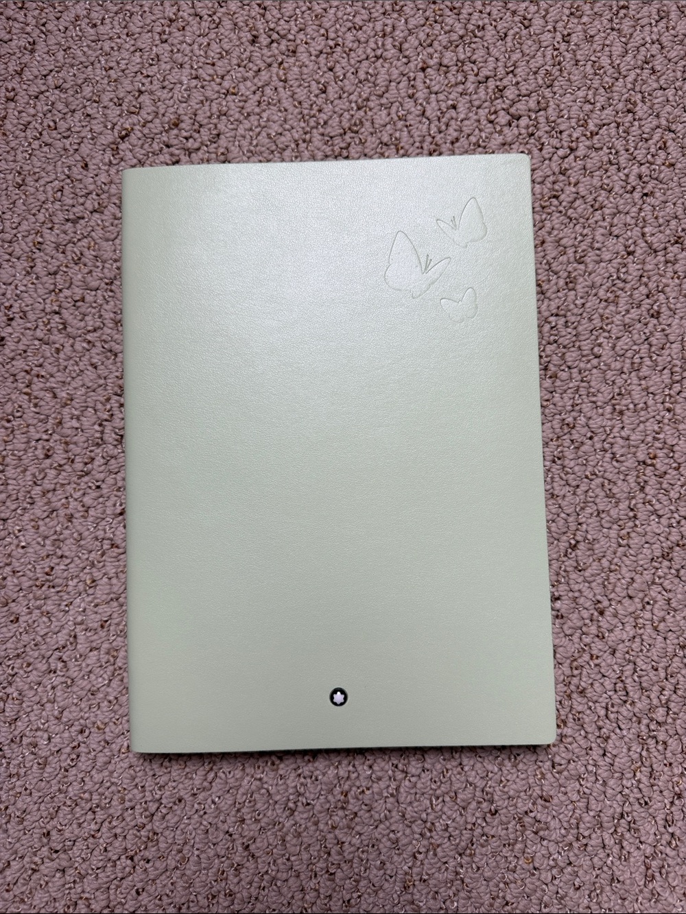 Van Cleef & Arpels leather writing notebook